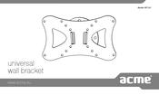 ACME MT107 Installation Manual