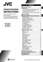 JVC AV-25VS11 Instructions Manual