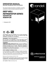 Unified Brands randell DEEP WELL Series Operator's Manual