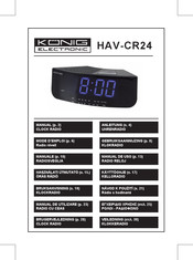 Konig HAV-CR24 Manual