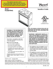 Hearth Technologies R-5500TRHC Installer's Manual