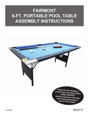 Carmelli FAIRMONT NG2574 Assembly Instructions Manual