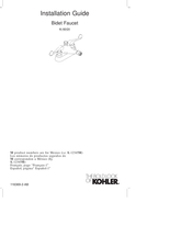 Kohler Revival K-16131 Installation Manual