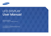Samsung DM40D-S User Manual