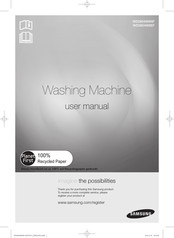 Samsung WD0854W8EF User Manual