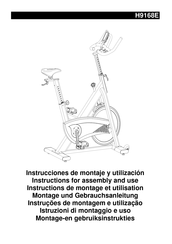 BH H9168E Instructions For Assembly And Use
