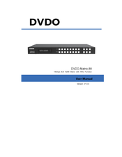 DVDO DVDO-Matrix-88 User Manual