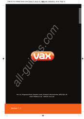 Vax V-2000S User Manual