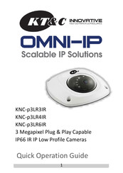 KT&C Omni IP KNC-p3LR6IR Quick Operation Manual