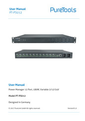 PureTools PT-PSU12 User Manual