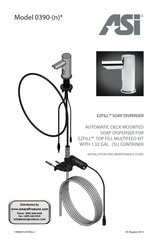 ASI EZFILL 10-0390-6-1-A Installation And Maintenance Manual