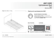 Dorel Home Products Twin 4087119WE Assembly Instructions Manual
