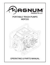Magnum MDP200 Operating & Parts Manual