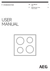 AEG HKB64541NB User Manual