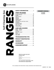 GE PCGS930 Owner's Manual