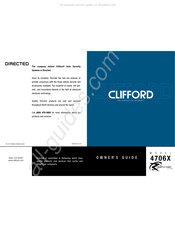 Clifford Responder LC3 4706X Owner's Manual