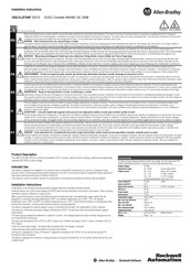 Rockwell Automation Allen-Bradley 1606-XLDF240F Installation Instructions