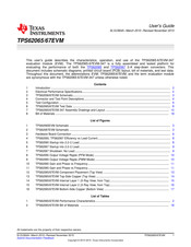 Texas Instruments TPS62065EVM User Manual