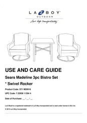 Lazboy Sears Madeline D71 M20918 Use And Care Manual