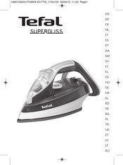 TEFAL Supergliss FV3826 Manual