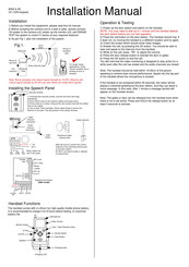 Aes 605A Operating Instructions