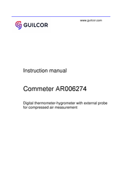 GUILCOR Commeter AR006274 Instruction Manual
