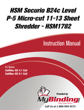 HSM HSM1782 Instruction Manual