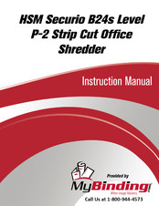 HSM HSM-1780 Instruction Manual