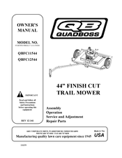 QuadBoss QBFC12544 Owner's Manual