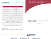 Madgetech Temp1000P Product Information Card