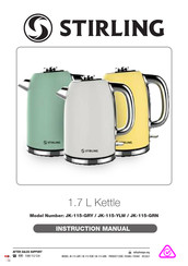Stirling JK-115-GRY Instruction Manual
