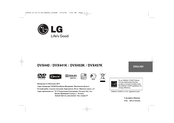 LG DVX453K Manual