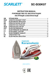 Scarlett SC-SI30K07 Instruction Manual