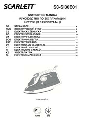 Scarlett SC-SI30E01 Instruction Manual
