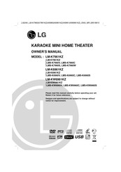 LG LMS-K7960S Owner's Manual