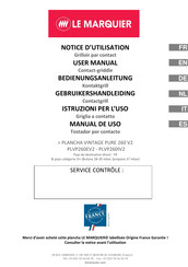 LE MARQUIER PLANCHA VINTAGE PURE 260 V2 User Manual