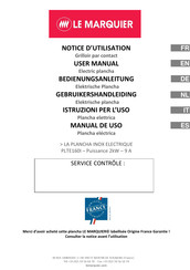 Le Marquier INOX PLTE160I User Manual