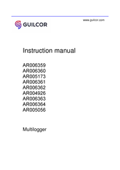 GUILCOR AR005056 Instruction Manual