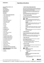 ebm-papst R3G500-RI87-21 Operating Instructions Manual