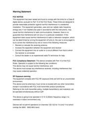 Proxim XB92WFR Manual
