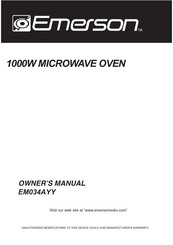 Emerson EM034AYY Owner's Manual