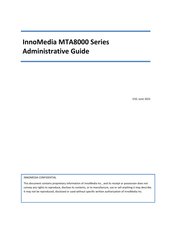 InnoMedia MTA8338-1N Administrative Manual