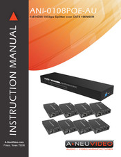 A-Neuvideo ANI-0108POE-AU Instruction Manual
