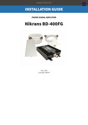 Nikrans BD-400FG Installation Manual