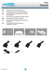 Whispbar K862W Fitting Instructions Manual
