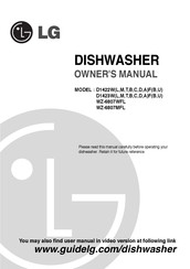 LG D1423WBFU Owner's Manual
