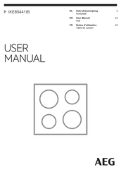 AEG IKE85441IB User Manual