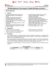 Texas Instruments TRF7964A Manual