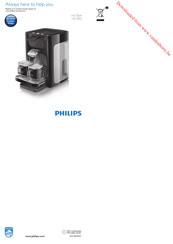Philips SENSEO HD7865/80 Manual
