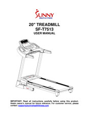 Sunny Health & Fitness SF-T7513 User Manual
